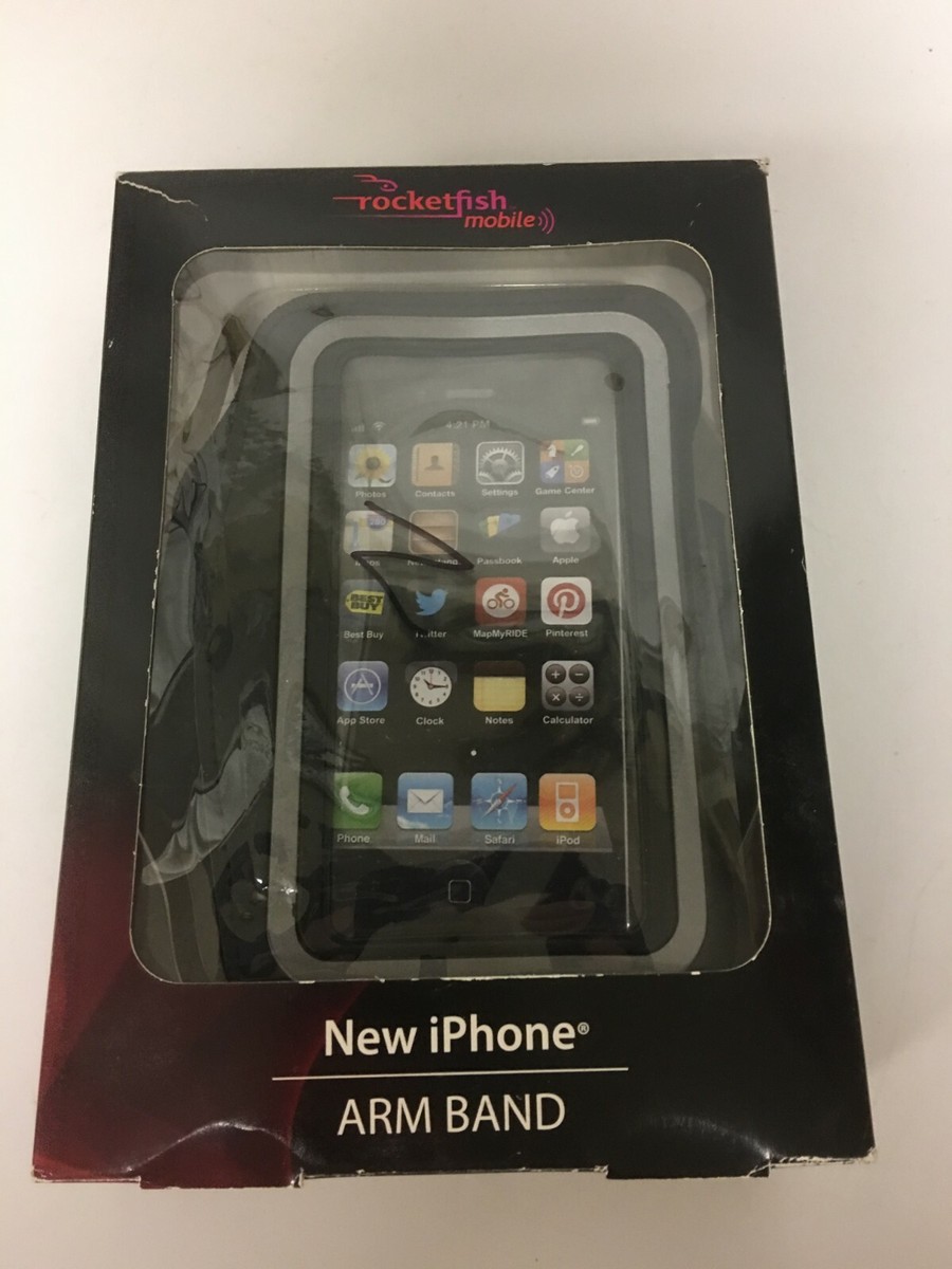 NEW Apple iPhone 5/5S Adjustable ARMBAND by Rocketfish RF-A5AB2B