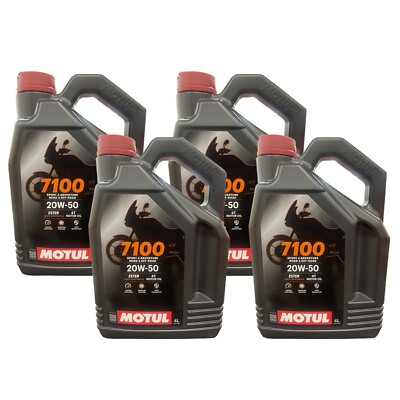 Engine Oil (20W-50) (Set of 4) (16 Liter) (7100 4-Stroke) (Synthetic)