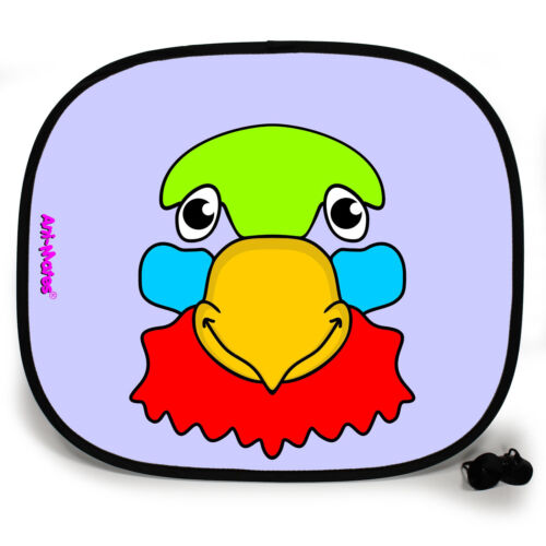 2x Car Side Window Personalised Mesh Sun Shades Visor Sunshade UV Gift Baby Kids - Picture 51 of 80