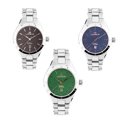 Citizen Donna Orologio Acciaio Inox Argento Oro Acqua Res Batteria Citizen Donna Orologio Acciaio Inox Argento Oro Acqua Res Batteria