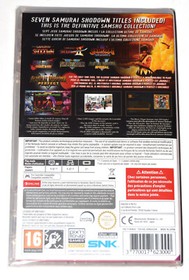 Nintendo Switch game  Samurai Shodown NeoGeo Collection NSW new region free