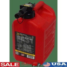 No Spill 2.5 Gallon Portable Gas Can Nozzle FMD Technology Easy Use No Spill