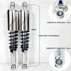 One Pair Yamaha RX RX100 RXS RXS100 115 RX125 RX135 Rear Shock Absorber 320mm