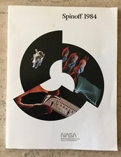 VINTAGE 1984 NASA SPINOFF ANNUAL BOOK-GREAT NASA HISTORY-126 PAGES OOP