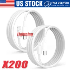 USB-C PD Fast Charger Cable lot Cord Type USB C For iPhone14 13 12 11 Pro Max XR
