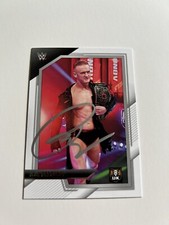 Ilja Dragunov WWE Signed 2022 Topps NXT Card # 58