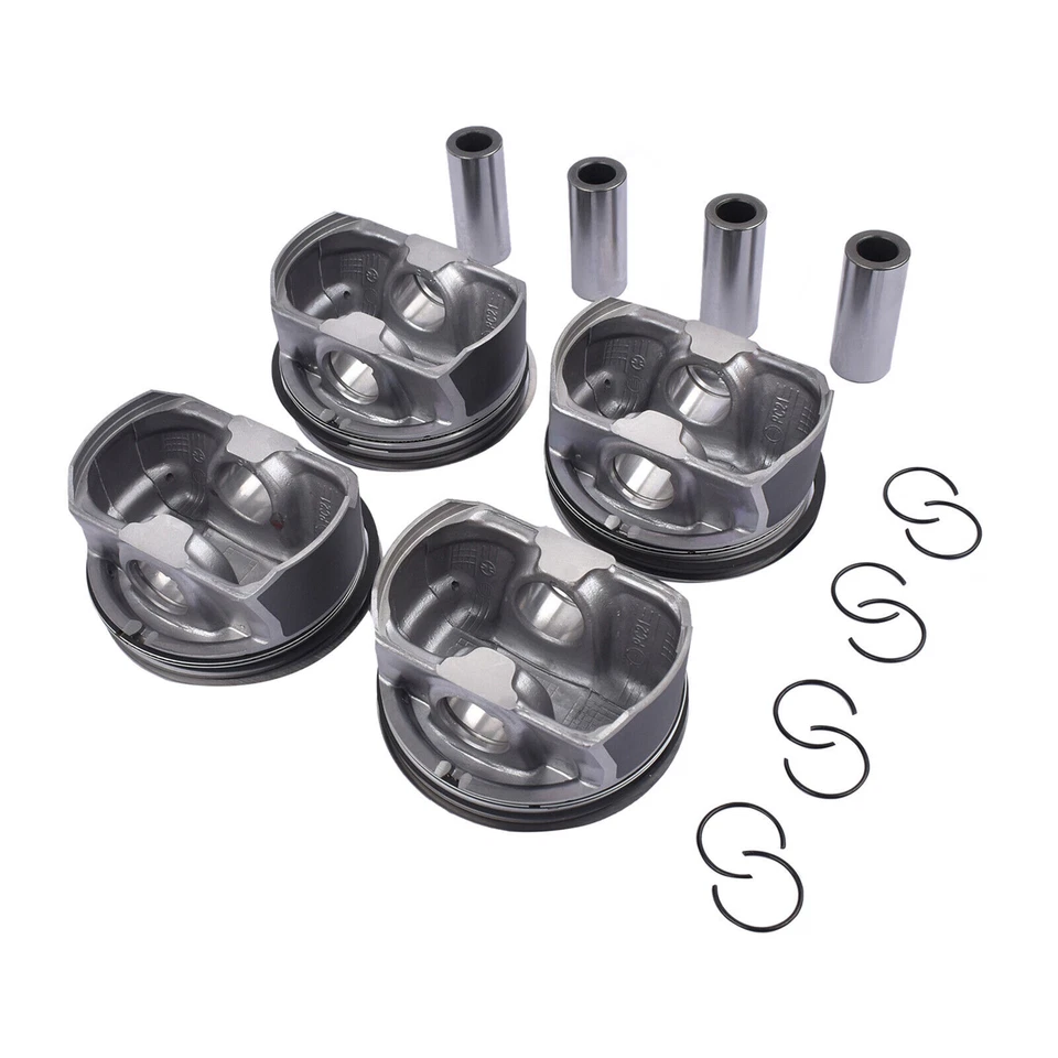 NEW G4KJ Pistons & Rings Kit +0.5MM for 2011-19 Hyundai Tucson Kia Sportage 2.4L Foto 3 de 4