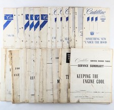 Cadillac Service Round Table Summaries 1960-1967 35 Booklets - Training Cadillac Service Round Table Summaries 1960-1967 35 Booklets - Training