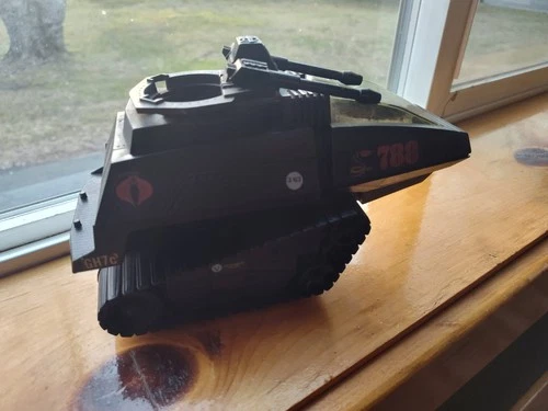 Vintage 1983 GI Joe Hasbro Cobra HISS Black Tank 788 Vehicle, No Driver