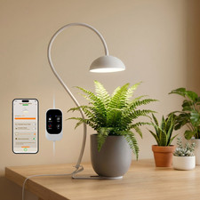 10W Smart Plant Light Full Spectrum LED Auto Timer Grow Lights for Indoor Plants