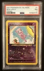 2001 POKEMON SOUTHERN ISLANDS PROMO #1 MEW-HOLO PSA 7 w/BEAUTIFUL SWIRL