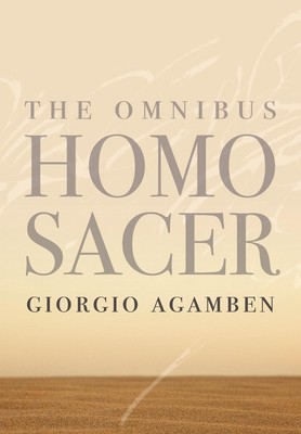 The Omnibus Homo Sacer by Giorgio Agamben (English) Hardcover Book