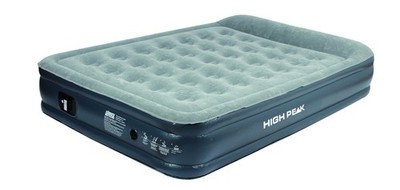 2 Personen Luftbett mit integrierter Pumpe 204x136x40 cm Gästebett High Peak