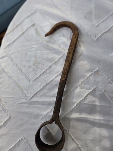 Handfordged Hay Hook Blacksmith Tool Antique Blacksmiths - Picture 5 of 9