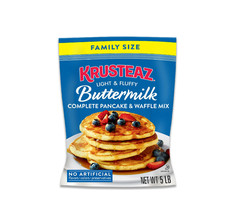 Krusteaz Light  Fluffy Buttermilk Complete Pancake Mix, 5 lb Bag