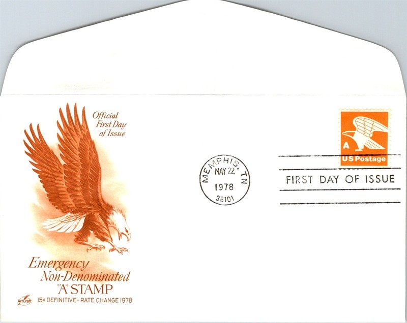 S09-5931, A RATE EAGLE, ARTCRAFT FDC