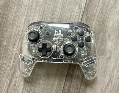 Nintendo Switch Afterglow Wireless Clear Controller