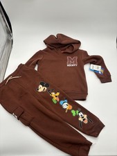Disney Jr Mickey Mouse Hoodie Sweatpants Set Size 4T