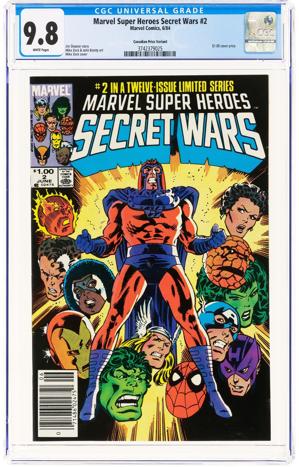Marvel Super-Heroes Secret Wars #2 Value - GoCollect