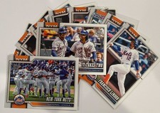 2026 Topps Series 1 New York Mets Team Lot – Lindor Alvarez Baty Mauricio