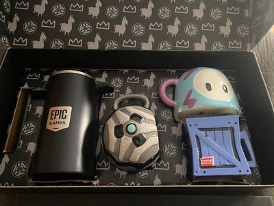 Epic Games Fortnite/Fall Guys/Rocket League French Press & 3 Mug Set - Employee