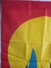 Sun Sail Boats Boating Yard Flag 28" x 42" Red Yellow Blue  — photo 3
