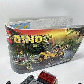 LEGO Dino 5884 Raptor Chase Incomplete Mini Figures Box Manual *NO Dino*