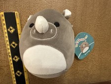 Squishmallows Irving the Rhino 5" NWT