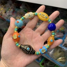 Tibetan Nepal Multi Stone Bead Bracelet Accessory