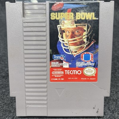 Tecmo Super Bowl (NES) - Authentic Cartridge Acceptable Condition