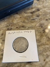 1967 AUSTRALIA 10 CENTS NICE CIRCULATED COIN 