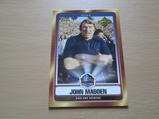 JOHN MADDEN 2006 TOPPS HALL OF FAME CLASS OF 2006 FOOTBALL CARD # HOFT-JM NMMT+