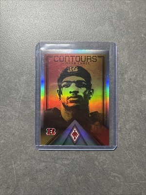 2022 Phoenix Contours Silver NO.CT-12 JaMarr Chase Bengals NFL