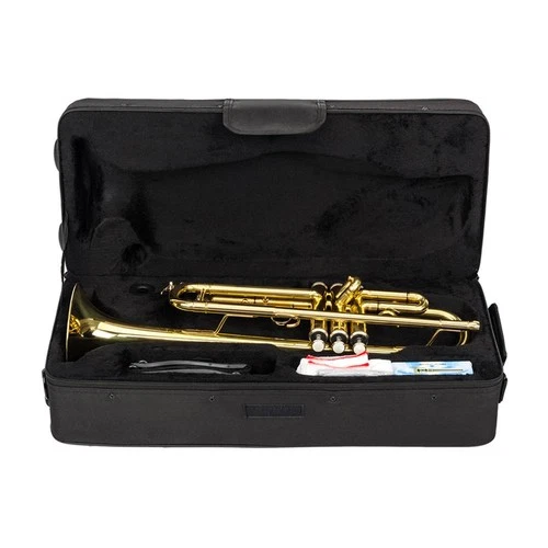 Bb Trumpet Brass -Brand New 2022 Student Advanced Band Concert Golden Trumpet