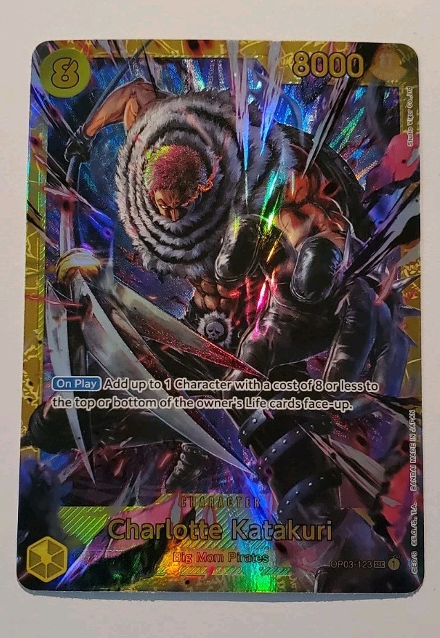 Charlotte Katakuri SEC (123) OP03-123 Pillars of Strength Foil