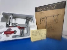 Pampered Chef Apple Peeler Corer Slicer in Box #2430