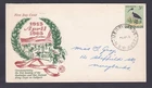 1965 AUSTRALIAN BIRDS 3/- IBIS PRE-DECIMAL STAMP WESLEY FIRST DAY COVER #7