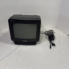 SONY Trinitron 8" CRT Color TV Model KV-8AD10 NO REMOTE TESTED/WORKING