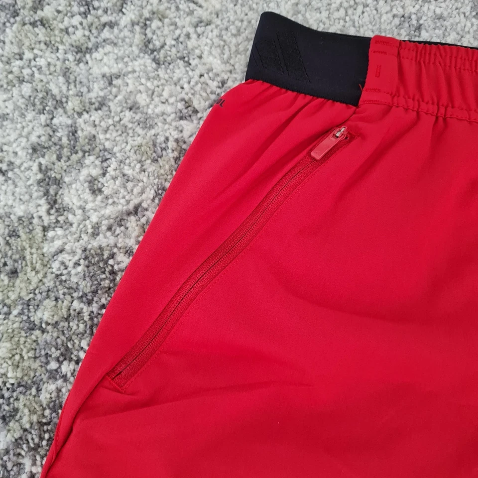 Short homme Adidas Axis WVN 4.0 7" entrejambe rouge coupe régulière taille... - Photo 3/4