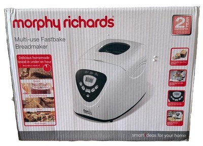Morphy Richards 48281 Fastbake Brotbackautomat 600 W - Weiß