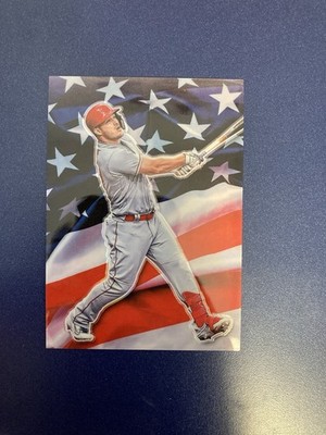 2020 Panini Donruss Optic - Stars and Stripes Mike Trout #SS2