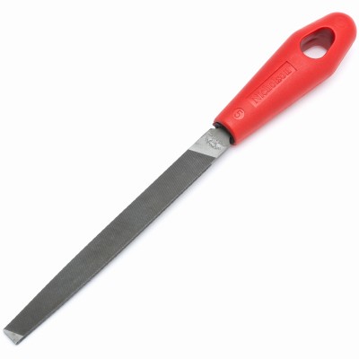 Mill Bastard File With Handle, Single-Cut, Rectangular, 6-In. 21687NN