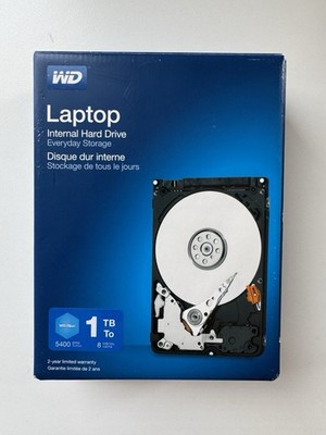 WD Blue 1TB 2.5  Laptop HDD WD10JPVX 5400RPM SATA Open Box Sealed