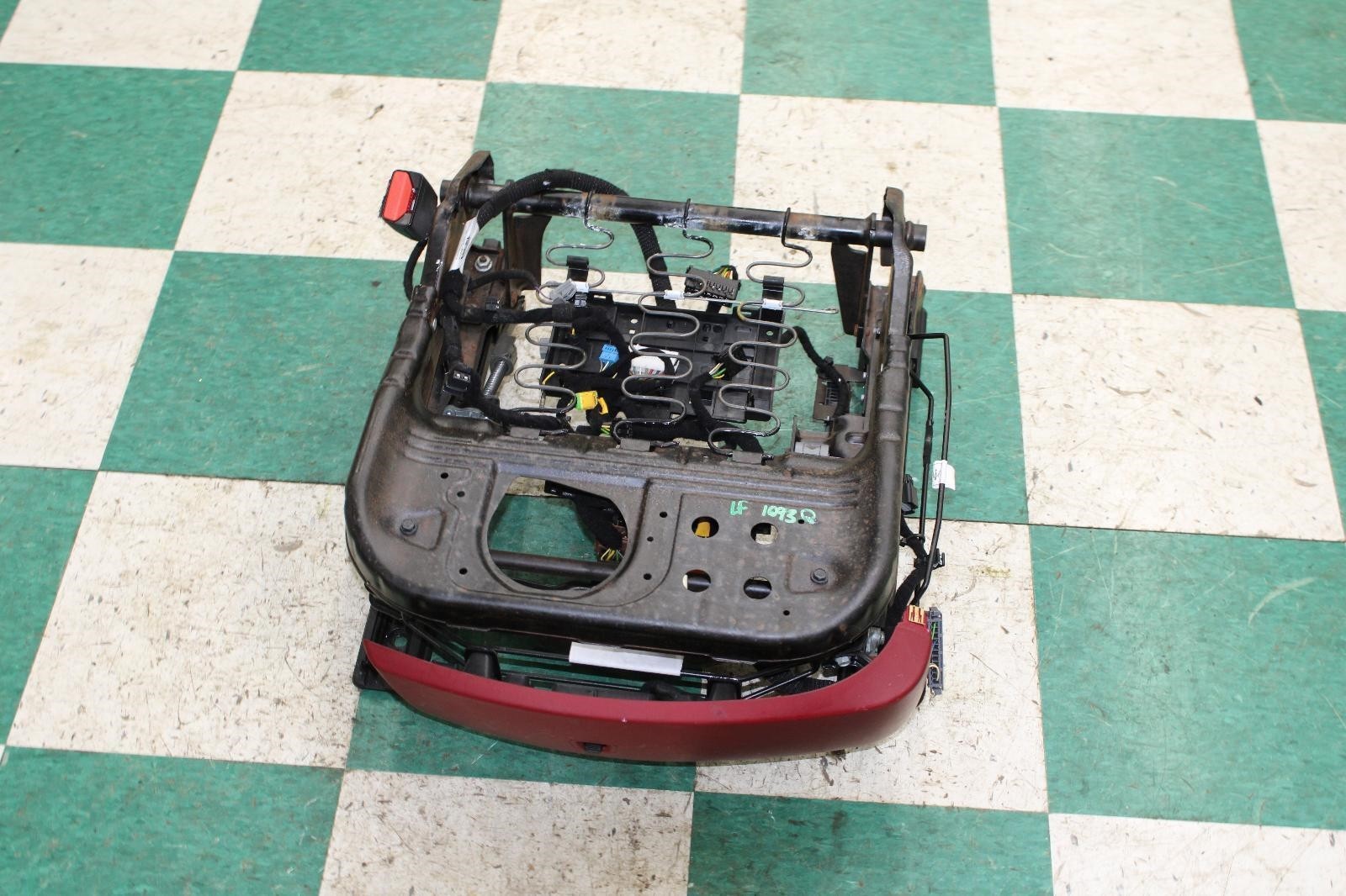 14-22 Ghibli Red Trim Front Driver Side Left LH Lower Seat Track OEM Factory WTY