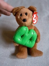ty beanie babies the alphabet collection 'b' 2005