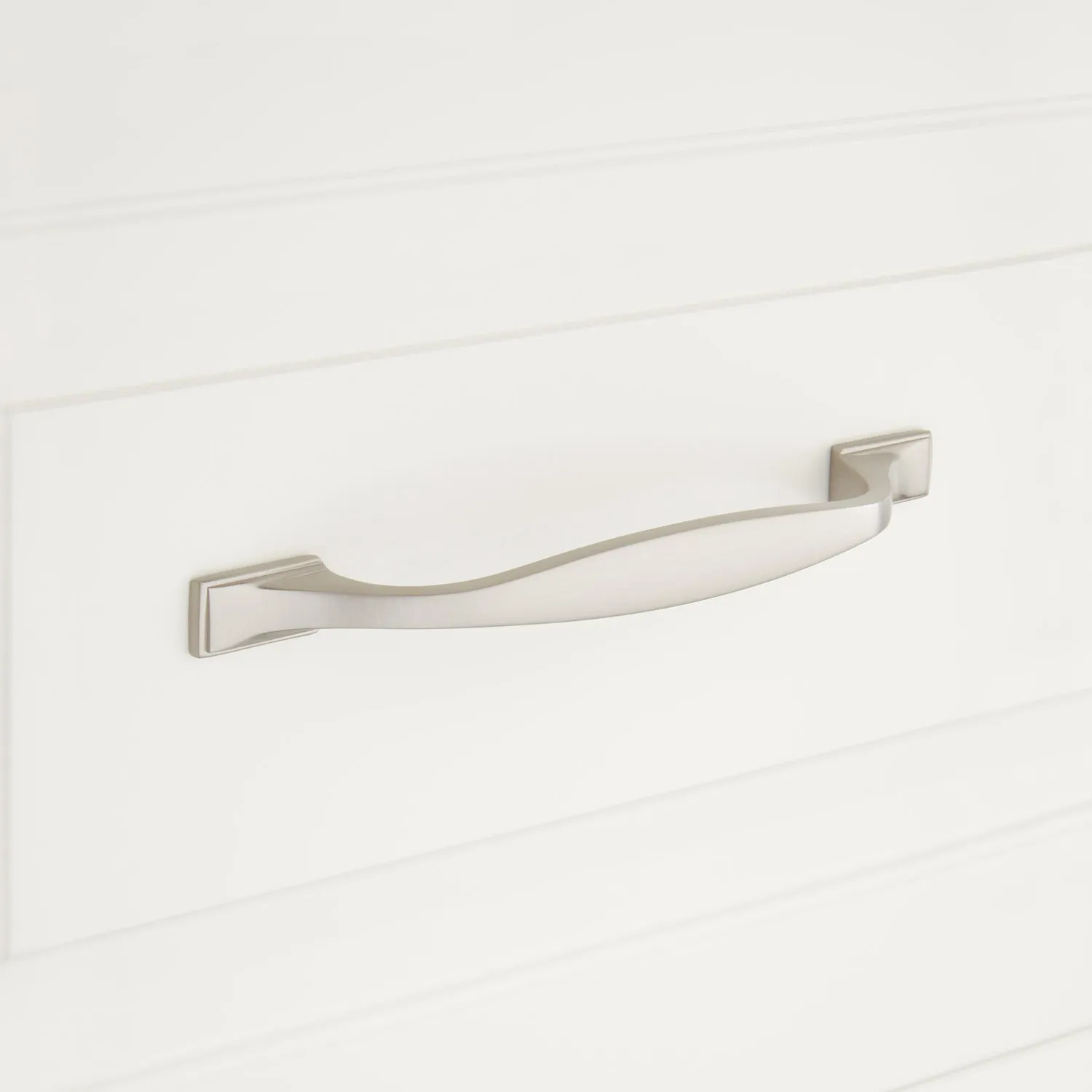 Marlbobough Brass Cabinet Pull-5-Stainless Steel Finish 4690₽