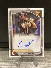 2024 Bowman Ethan Salas Paper Prospect Auto #PPRA-ES San Diego Padres