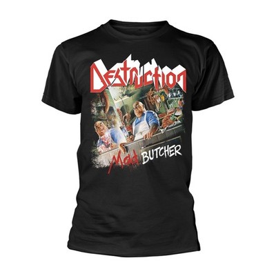 DESTRUCTION - MAD BUTCHER - tshirt - T Shirt - Size S - H66z