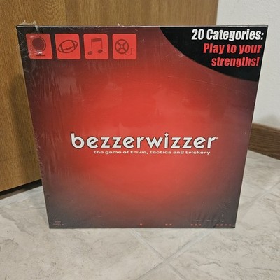 Bezzerwizzer Trivia Board Game Mattel 2008 NEW Factory Sealed See Note / Damage