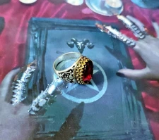 FIERY SEXX DEVA Magick RING XXX PSYCHICS EROTIC POWERFULL RING